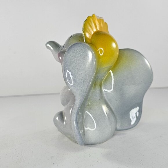 Evan K Shaw American Pottery Disney Dumbo Bonnet Figurine Elephant 5.5" *Chipped - Picture 4 of 9